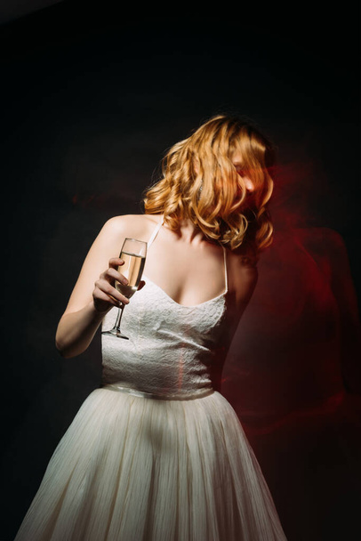 bridal woman party drink enjoying celebration - Fotografie, Obrázek