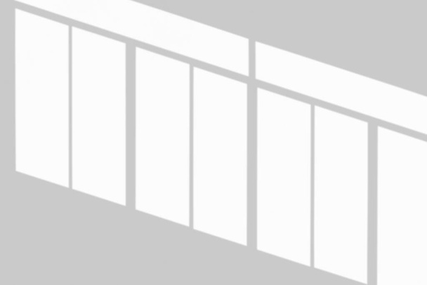 Падение тени окна на фоне белой стены - Фото, изображение