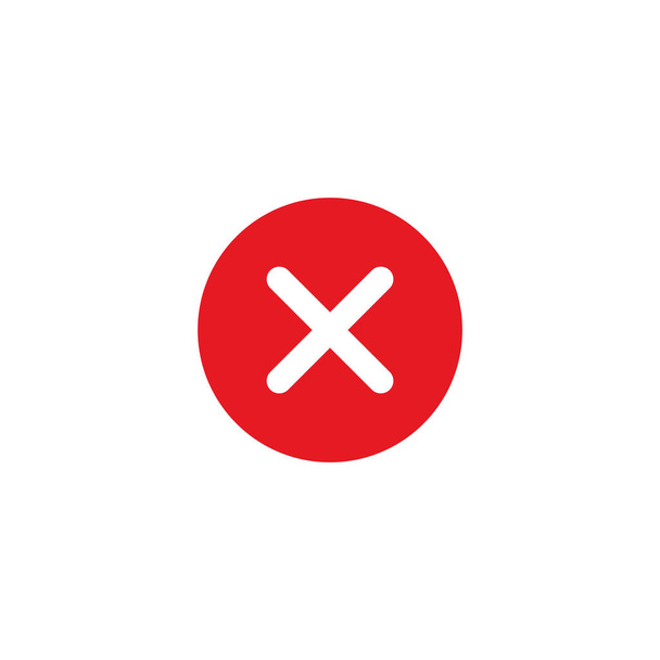 Decline Sign Icon Design Vector - Vector, Image