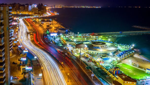Alexandria at Night - Photo, Image