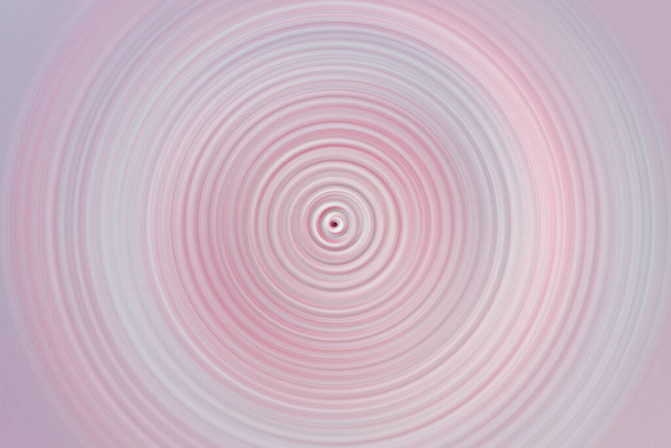 Zacht symmetrisch licht roze en grijs radiaal vervagen. Ringen - Foto, afbeelding