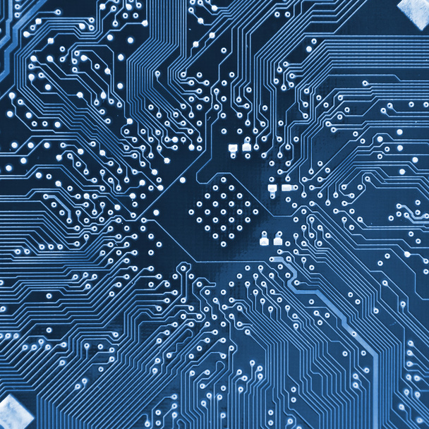 Computer electronic circuit. Use for background or texture - Photo, Image
