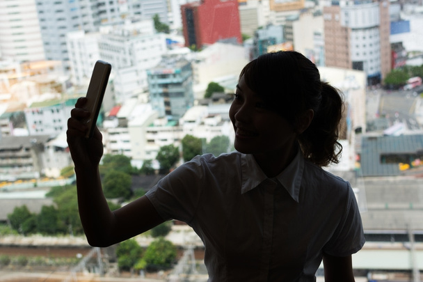 selfie donna d'affari
 - Foto, immagini