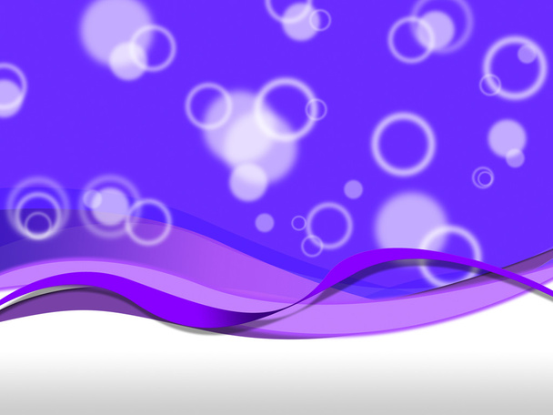 Sfondo di bolle viola significa goccioline e curve
 - Foto, immagini