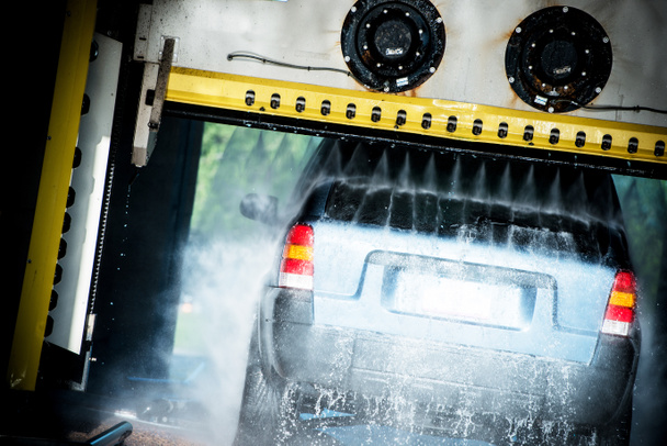 bezdotykové mytí aut - Fotografie, Obrázek