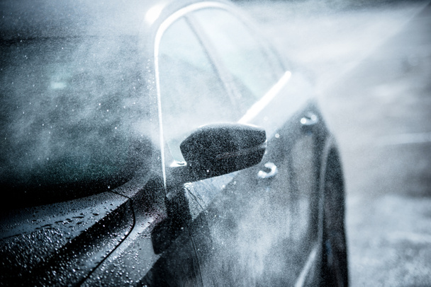 Lavado suave del coche
 - Foto, imagen