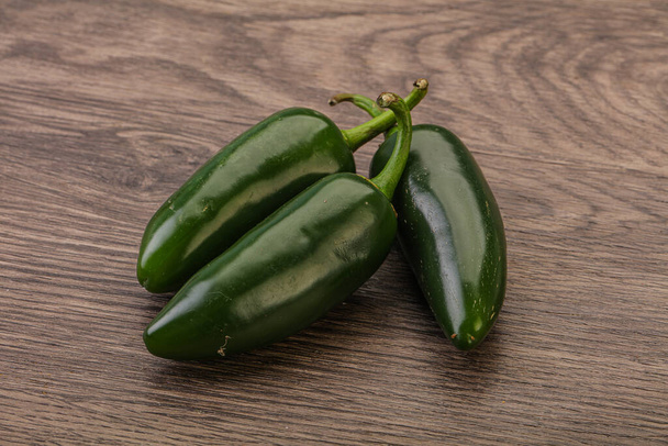 Green raw spicy jalapeno peper heap - Photo, Image