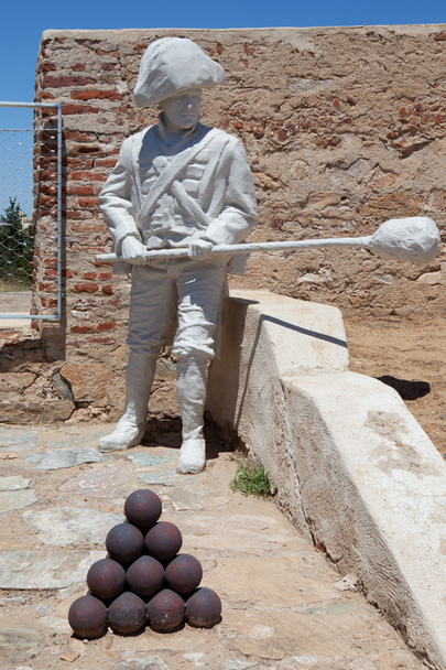 Statue de soldat San Cristobal Fort
 - Photo, image
