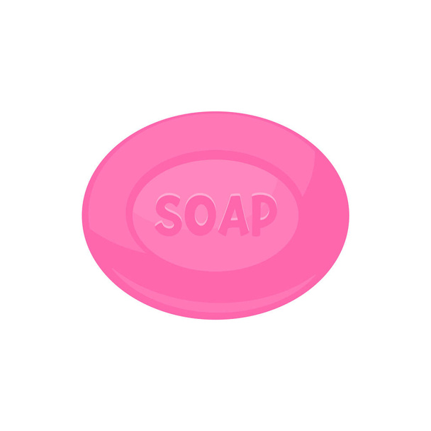 Hand washing soap vector. Soap for cleaning the body to kill germs. - Wektor, obraz