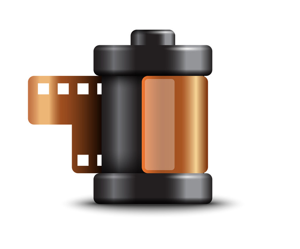 film camera roll, vectorillustratie - Vector, afbeelding