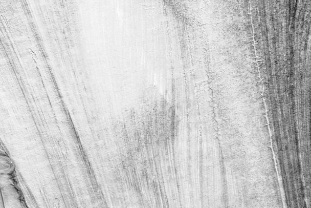 musta valkoinen abstrakti akryyli maalaus väri rakenne valkoisella paperilla tausta käyttämällä rorschach mustetahra menetelmällä - Valokuva, kuva