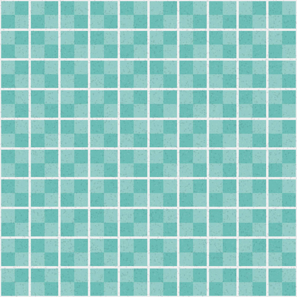 Abstrato cor padrão de mosaico geométrico arte computacional generativa ilustração, imitação de peças de cores telhas - Vetor, Imagem