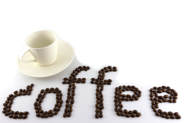 granos de café aislados
 - Foto, Imagen