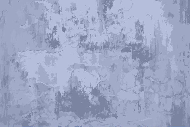 Vector grunge abstracto muro de hormigón fondo de piedra. Textura barroca rococó. Antiguo efecto pintado. - Vector, imagen
