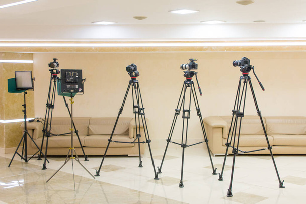 A set of professional photo tripods for photography - Photo, Image
