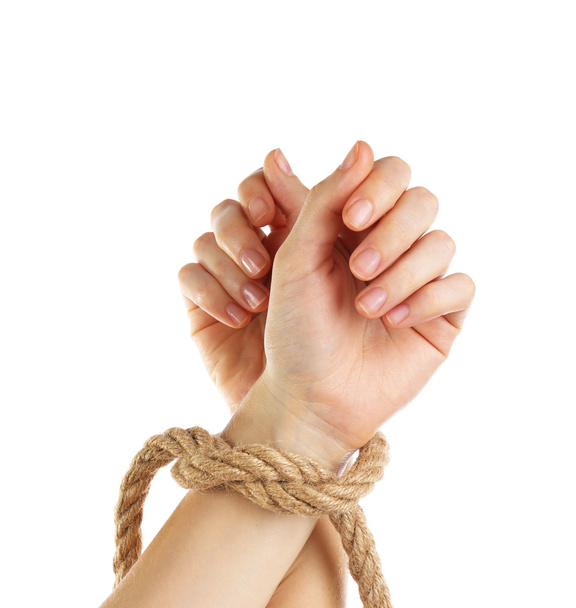 Tied hands - Foto, imagen