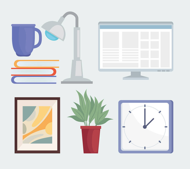 icons for office - Vector, Image