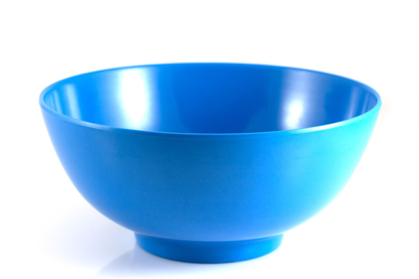 Blue bowl isolate - Photo, Image