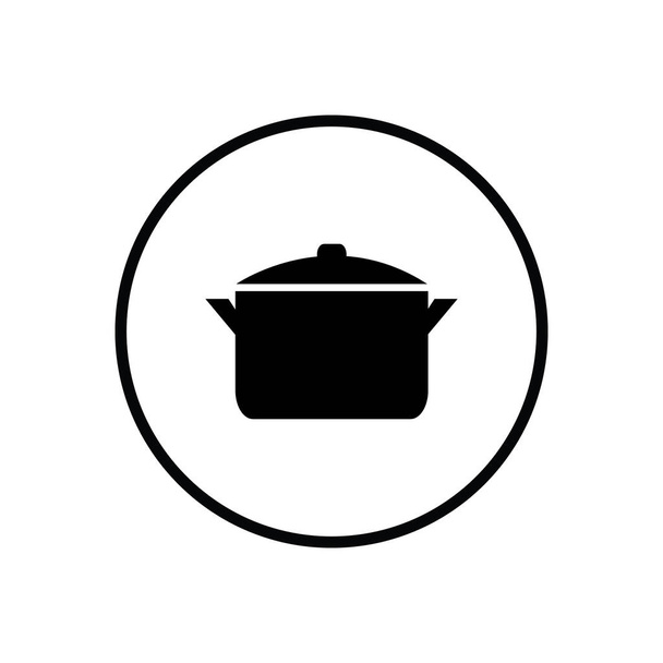 cocina y cocina vector iconos en un círculo: Pan - Vector, imagen