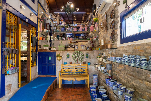A small souvenir shop. colorful - Photo, Image