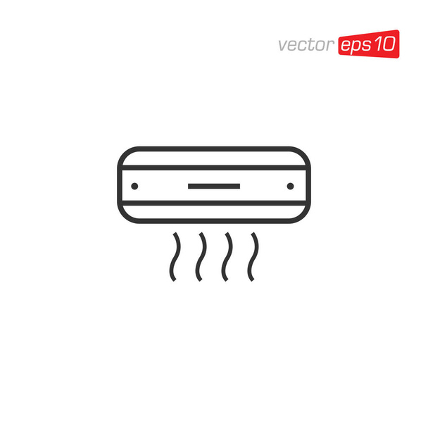 Air Conditioner Icon Design Vector - Vector, Image
