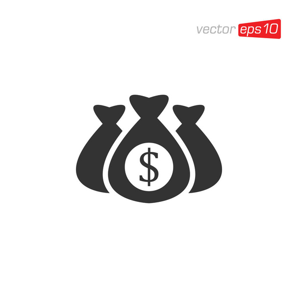 Вектор дизайна денежных мешков - Вектор,изображение