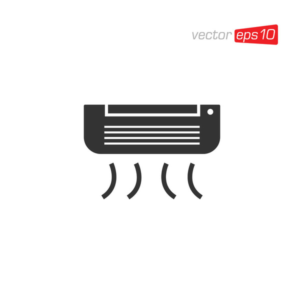 Vector de diseño de icono de aire acondicionado - Vector, imagen
