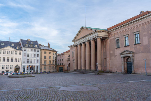 Nytorvovo náměstí a Kodaňský soudní dům - Kodaň, Dánsko - Fotografie, Obrázek
