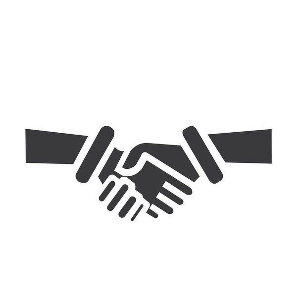 Шаблон логотипа Hand Shake - Вектор,изображение