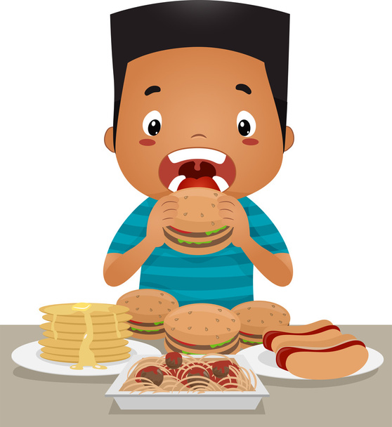 Мальчик, поедающий бинты
 - Фото, изображение
