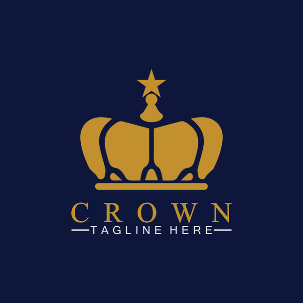 Crown Logo Template vector illustratie - Vector, afbeelding