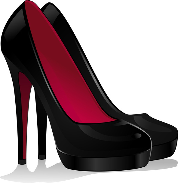 Chaussures noires
 - Vecteur, image