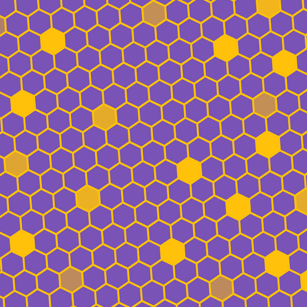 Line honey pattern, abstract background. Vector - Vettoriali, immagini