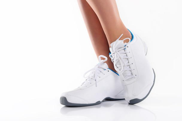 female sports shoes - Foto, Imagem
