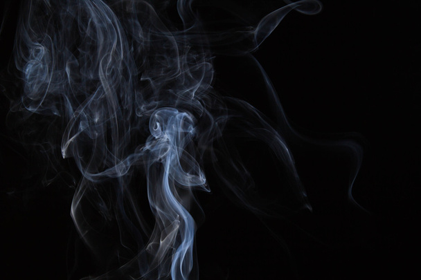 füst fekete háttér - Fotó, kép