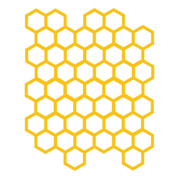 Fond en nid d'abeille texture illustration design - Vecteur, image