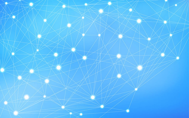 Αφηρημένο δίκτυο, φόντο μπλε βαθμίδας - Διάνυσμα, εικόνα