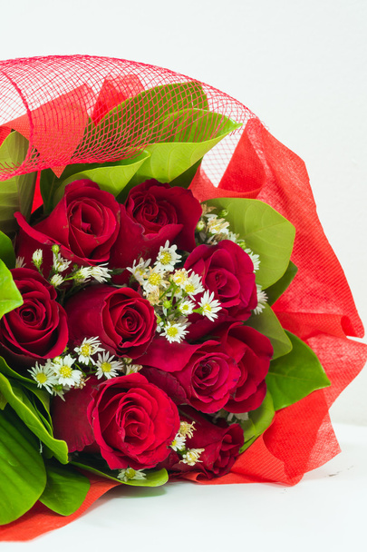 červená růže kytice - Fotografie, Obrázek