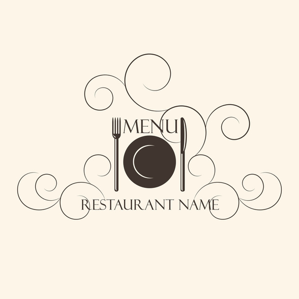 Plantilla de diseño menú restaurante - Vector, Imagen