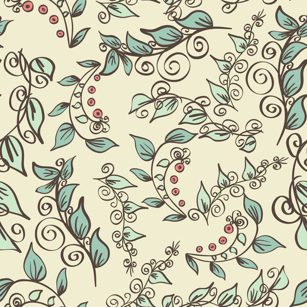 Flowers pattern - Vektor, obrázek