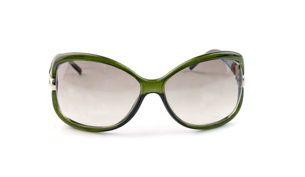 зелені сонцезахисні окуляри ізольовані
 - Фото, зображення