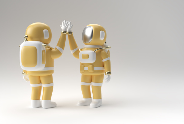 3d Render Astronaut Hifi Жест 3d ілюстрація Дизайн
. - Фото, зображення