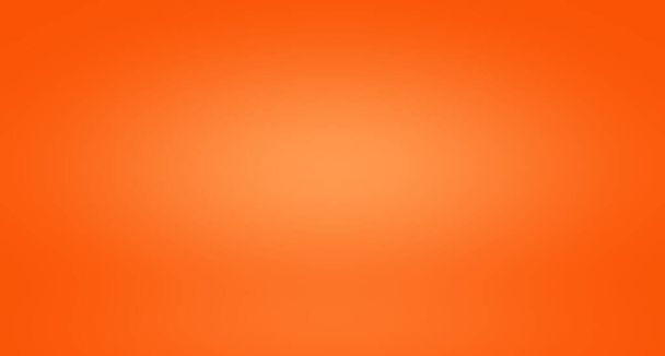 Abstract glad Oranje achtergrond lay-out ontwerp, studio, kamer, web template, Business rapport met gladde cirkel gradiënt kleur - Foto, afbeelding