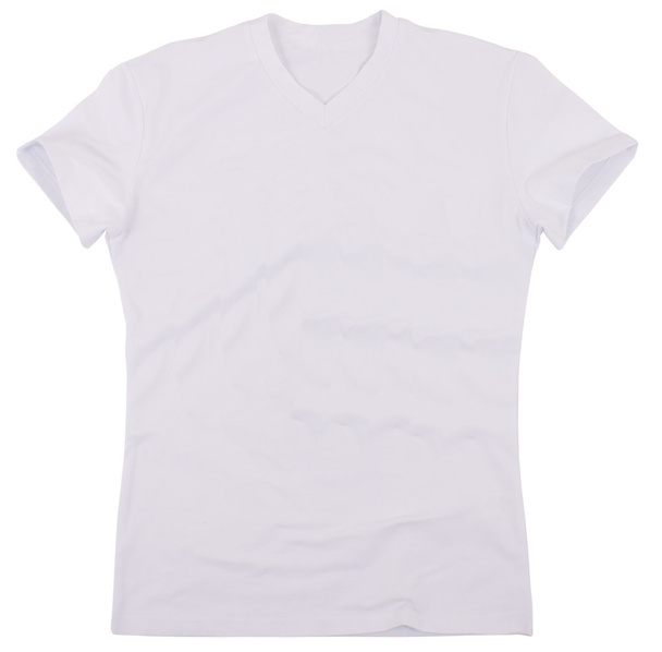 Men's t-shirt isolated on a white background. - Fotó, kép