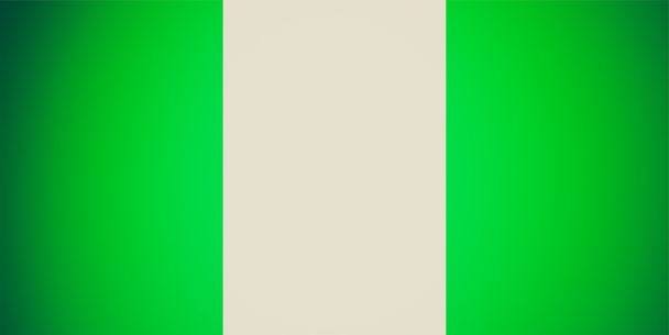 Retro look National flag of Nigeria - Photo, Image
