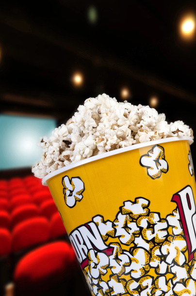 Popcorn bereit zum Filmstart - Foto, Bild