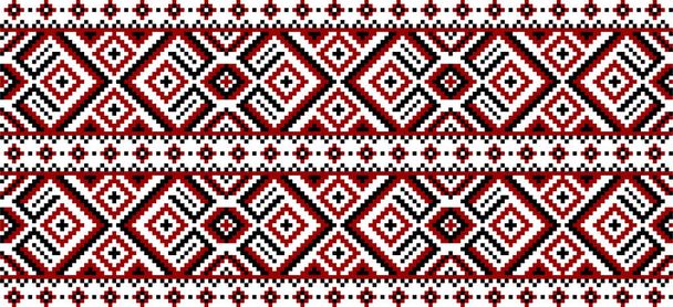 motif tribal (motif assamais) de l'Inde du Nord-Est qui est utilisé pour la conception textile en assam gamosa, soie muga ou autre robe de traitement.similaire au motif ukrainien ou motif russe. - Vecteur, image
