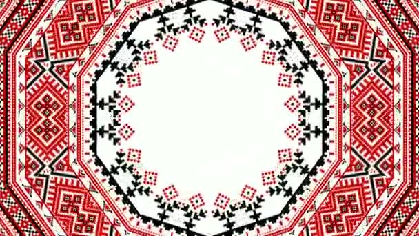 φυλετικό μοτίβο (assamese μοτίβο) της βορειοανατολικής Ινδίας, το οποίο χρησιμοποιείται για το σχεδιασμό κλωστοϋφαντουργικών προϊόντων σε assam gamosa, muga μετάξι ή άλλα treitional dresss.similar με ουκρανικό μοτίβο ή ρωσικό μοτίβο. - Πλάνα, βίντεο