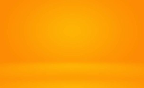 Abstraktní oranžové pozadí rozvržení design, studio, pokoj, webové šablony, obchodní zpráva s hladkým kruh gradient barva. - Fotografie, Obrázek