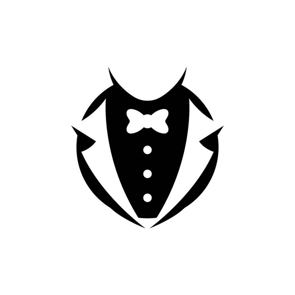 Tuxedo uomo logo e simboli modello - Vettoriali, immagini